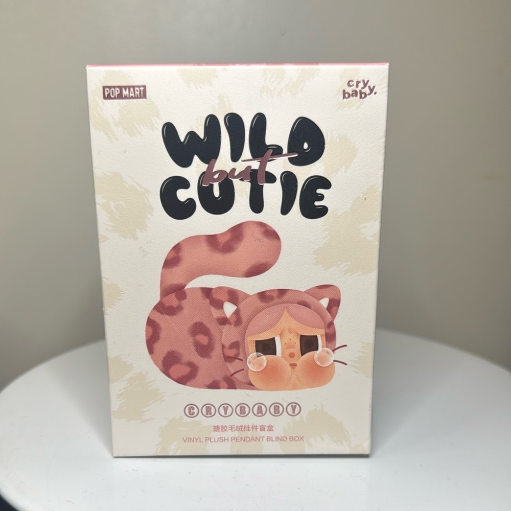 Pop Mart Wild But Cutie Crybaby Vinyl Figures authentic
